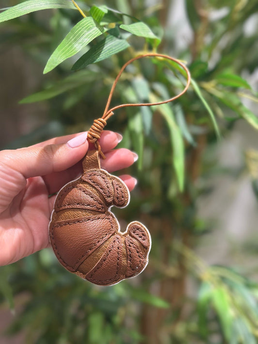 Croissant Bag Charm