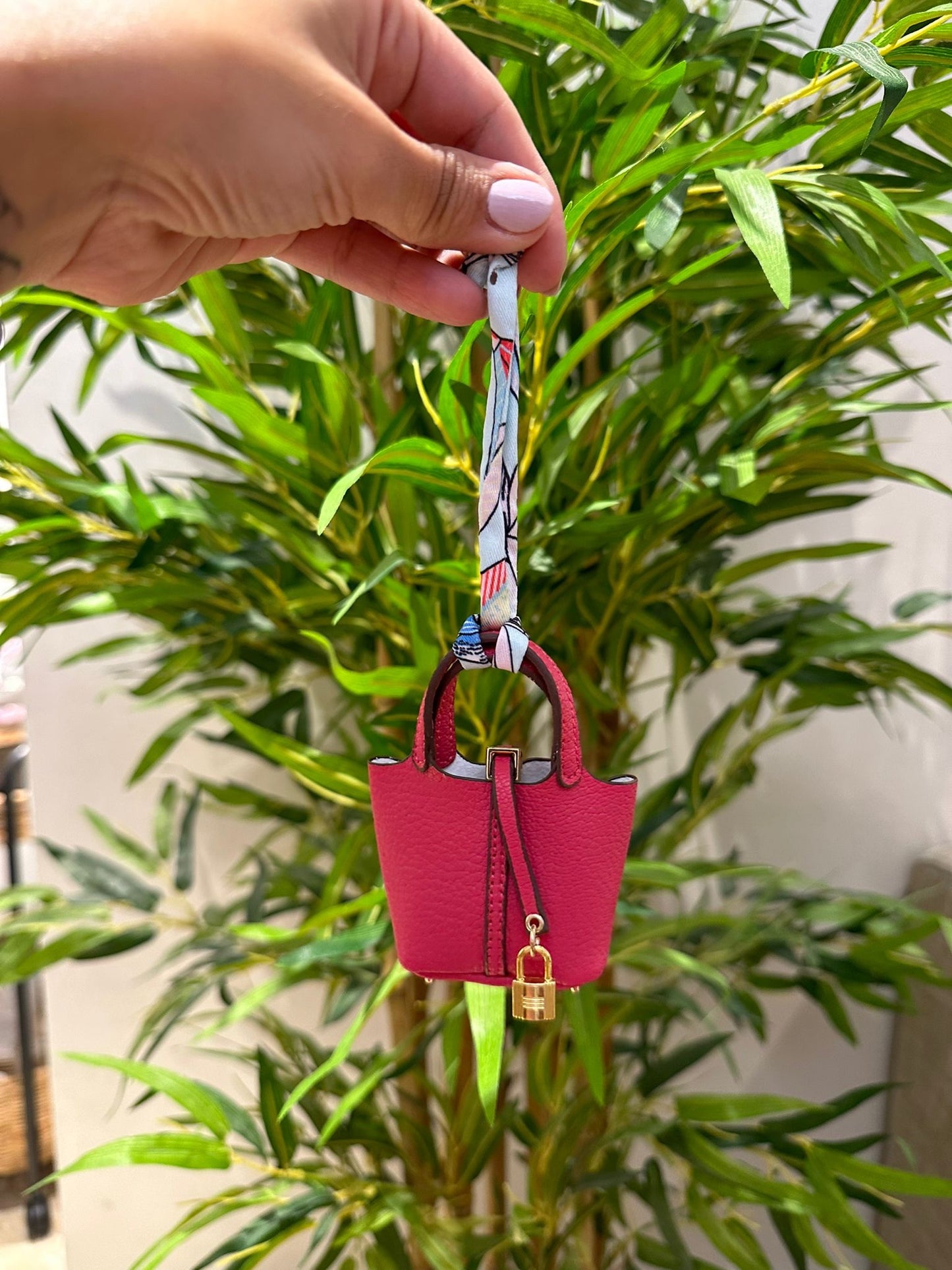 Picotin Bag Charm